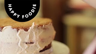 Filling and Coating a Sponge | Cake Techniques with Juliet Sear