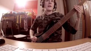 Video thumbnail for Triple Corpse Hammerblow - Children of Bodom (Bass Cover  - LTD F-105 quick test) by Ilenia Kallenia