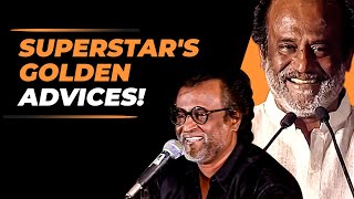 Superstars Golden Advices!  Rajinikanth Speech Com