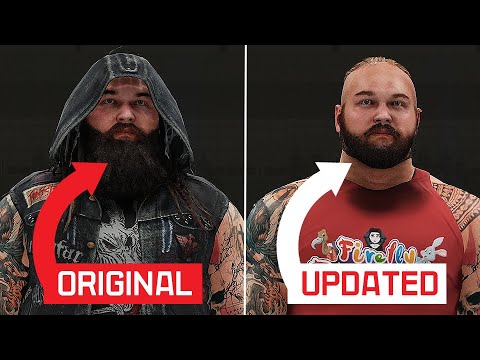 WWE 2K19: 2K vs Creators Comparisons (Which Do You Prefer? 2K or Mods?)