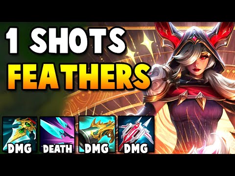 Xayah but I'm full lethality and can delete 3 enemies at once (E hits for 2000)