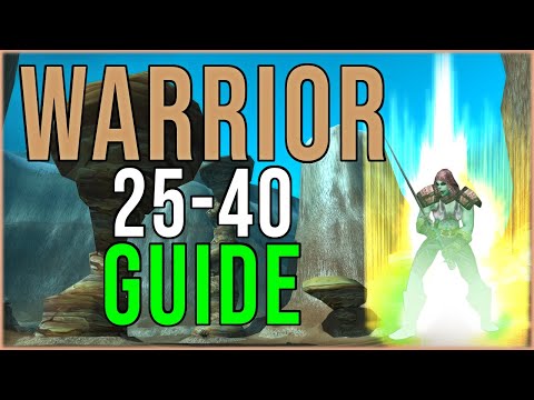 2 MOBS AT ONCE! Phase 2 Warrior 25-40 Leveling Guide SoD WoW