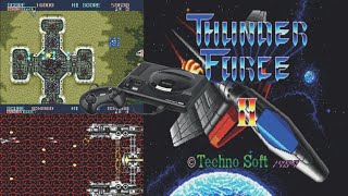 Thunder Force II Genesis / Megadrive - C&M Playthrough