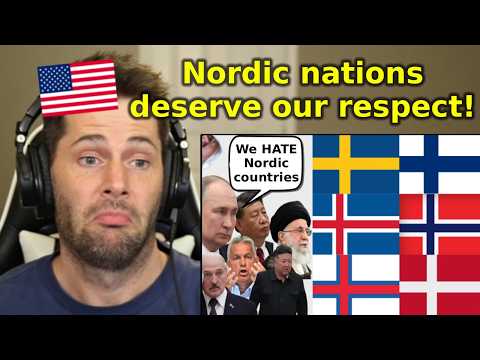 American Reacts to "Why Dictators HATE Nordic Countries"