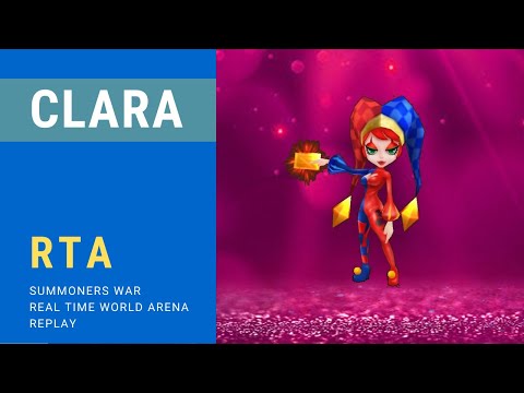 RTA#46 Do you remember this character's skill | CLARA | in RTA - Summoners War