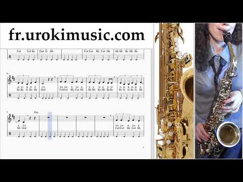 Comment Jouer du Saxophone (Ténor) Marshmello & Anne-Marie - FRIENDS Tab Tablature um-i829