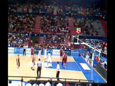 Palla Canestro Italia-Lettonia 20-08-2010