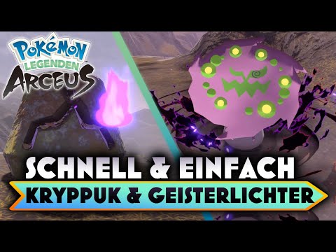 Get & find Spiritomb & ALL Ghost Lights QUICKLY & EASILY in Pokemon Legends Arceus