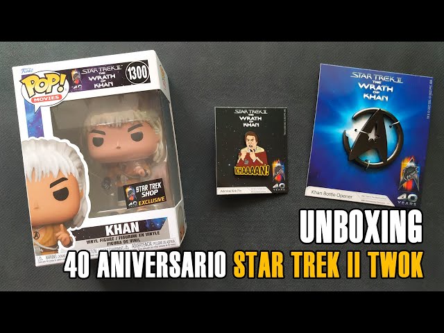 Vídeo relacionado con BANDAI Figura de Star Trek Khan Noonien Singh | Figura de acción Khan Star Trek Wrath of Khan de 5 Pulgadas | Star Trek The Wrath of Khan Toy Figura articulada | Regalos de Star Trek y mercancía de