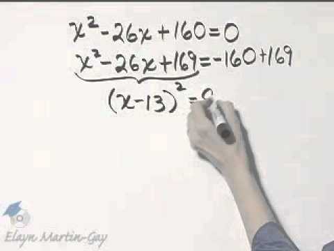 Martin-Gay Beginning Algebra 6th Ed. Ch 9 Ex 3