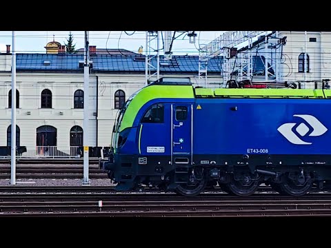 NEWAG DRAGON 2 - ET43-008 🔵🟢 PKP CARGO 🔹Czechowice-Dziedzice🔹➡️ OŚWIĘCIM