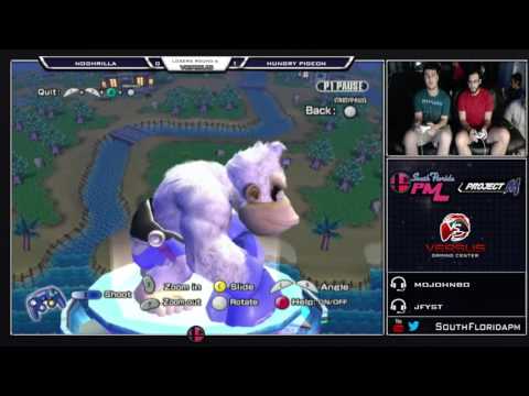 Versus Project M Weekly 12/27/15 - Losers Round 6 - Noghrilla (D.K) vs Hungry Pigeon (Olimar)