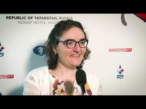 2019 Women's Candidates. Round 13. Interview with Nana Dzagnidze.