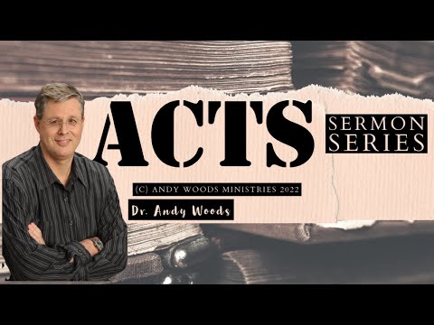 Acts 020 - "Instantaneous Healing" - Acts 3:1-12. Dr. Andy Woods. 4-26-23.