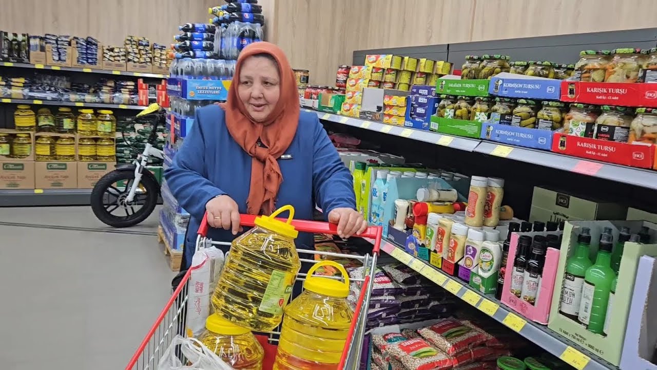 ‼️HAYIRLI İŞ İÇİN MARKET PAZAR ALIŞVERİŞİ YAPTIM‼️