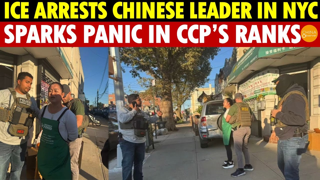 Thunder Strikes in NYC’s Chinese Community: Chinese-American Leader Arrested by ICE, CCP Panics