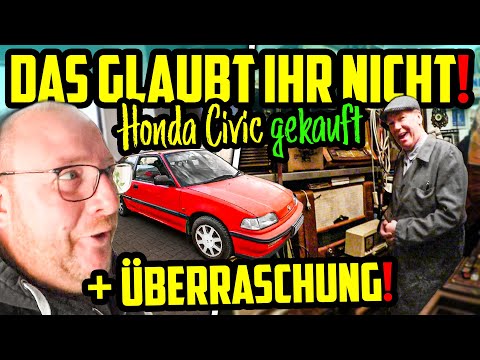 Eigentlich wollte Marco nur ein Auto kaufen... - Honda Civic ED7 - Ein neues Projekt!