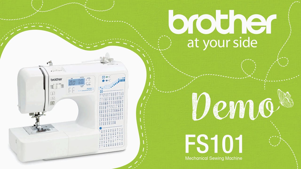 FS 101 Demo - Brother Home Sewing Machine - Hindi
