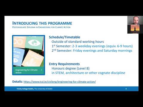 Postgraduate Diploma in Engineering for Climate Action
