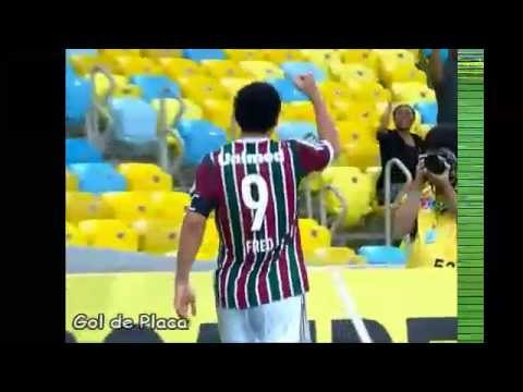 Gol de Fred  Fluminense 1 x 0 Cruzeiro 10º rodada