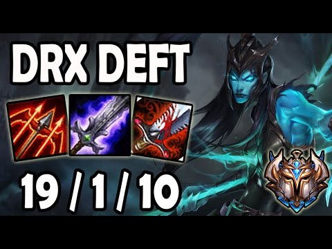 Deft KALISTA vs KAISA Adc - Lol Korea Ranked