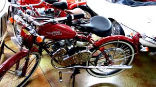 preview picture of video 'Assorted Vintage Motor Bikes at Estrella Warbirds Museum V16920'