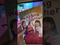 Sesame Street We All Sing Together James S Review