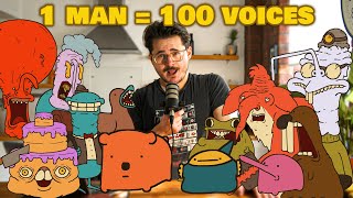 I voice every character in Nigel and Marmalade