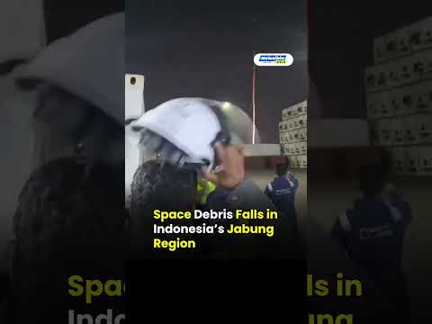 Suspected Space Debris Falls in Jabung Area