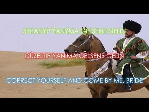 Sona Gelin - Altyazılı Türkmen Türküsü. Turkmen Song with English Subtitles