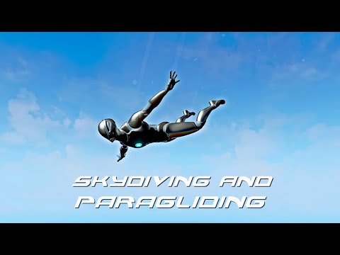 Skydiving And Paragliding (Skydive / Gliding Character Component) - Unreal Engine Marketplace / FAB
