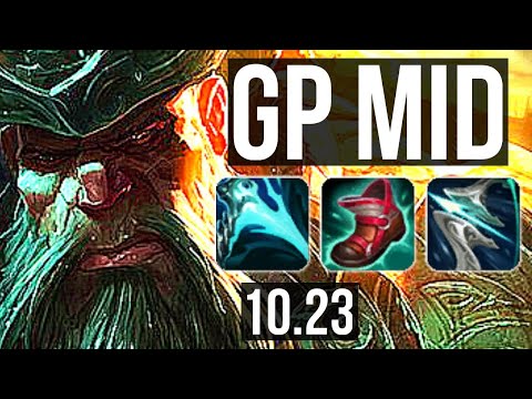 GANGPLANK vs ZOE (MID) | 1800+ games, 2.1M mastery, Legendary, 14/5/16 | BR Master | v10.23