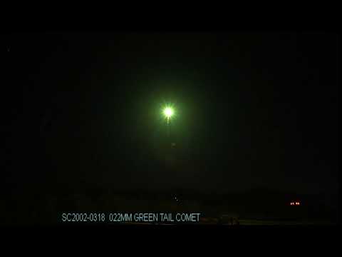 SC2002-0318 - Close Proximity Effect - 22mm Green Tail Comet