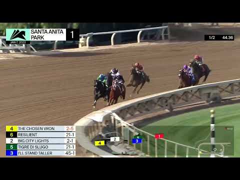Santa Anita Park Carrera 1(The Don Valpredo California Cup Sprint Stakes) - 7 de Enero 2023