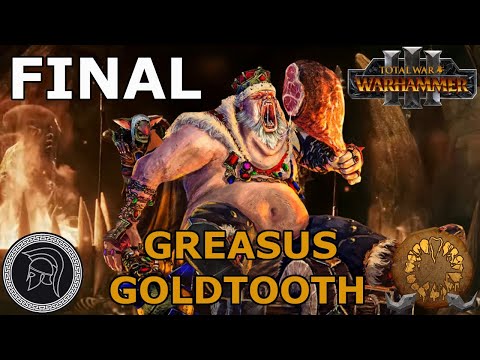 GREASUS GOLDTOOTH vs BE'LAKOR FINALE BATTLE! Total War: Warhammer 3 - Part 14 (No Commentary)