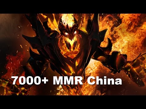 One of Highest mmr pub in history 5x 7000+ Chinese Dota 2