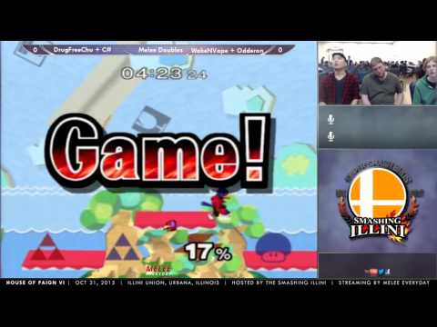 House of Paign VI [10/31/15]: DrugFreeChu + C# vs. WakeNVape + Odderon