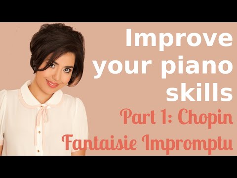 Caro Fischer's Piano Academy, Part 1, Technical exercises with Chopin