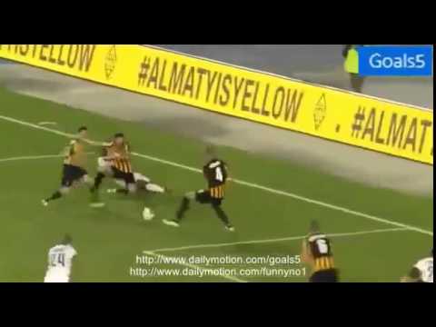 Enzo Crivelli Goal   Kairat Almaty 2 1 Bordeaux   Europa League 27 8 2015