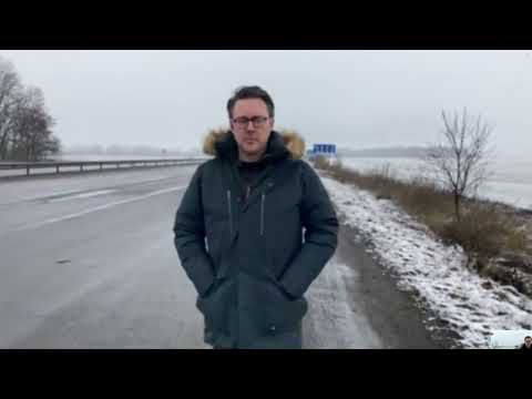 Expressens reporter i Ukraina: "Allt är besvärligt, att bara ta sig fram"