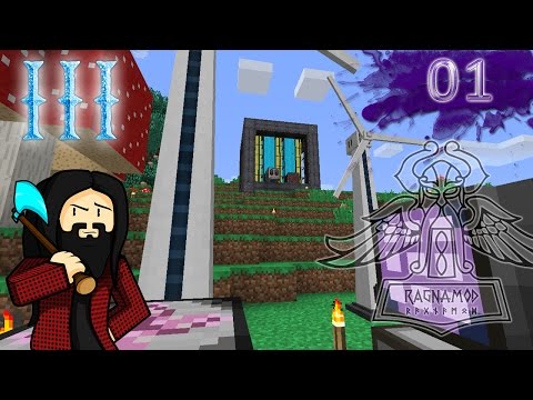 [Minecraft] Ragnamod III - #01 - Digital Miner et Sanguinite
