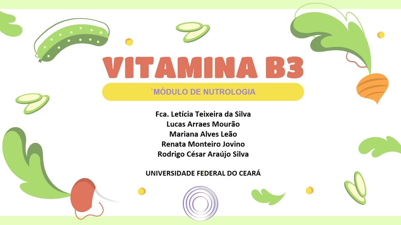 Vitamina B3 - Niacina em Nutrição