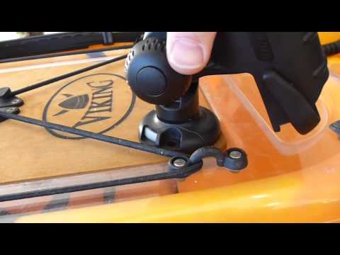 Railblaza StarPort modification for greater Rod holder adjustment