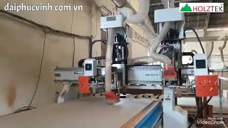 Máy gia công ván trung tâm Nesting 2 trục dao