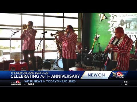 New Orleans Jazz Club celebrates 76 years with free concert & event