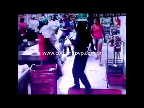 Bandidos assaltam supermercado no Cidade Aracy