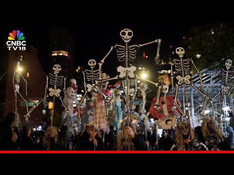 Annual Halloween Carnival In West Hollywood | Halloween Party | N18G - YouTube