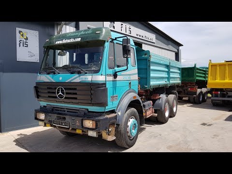 TRUCK MERCEDES-BENZ SK 2638 6x4 TIPPER FIŠ TRUCKS SLOVENIA