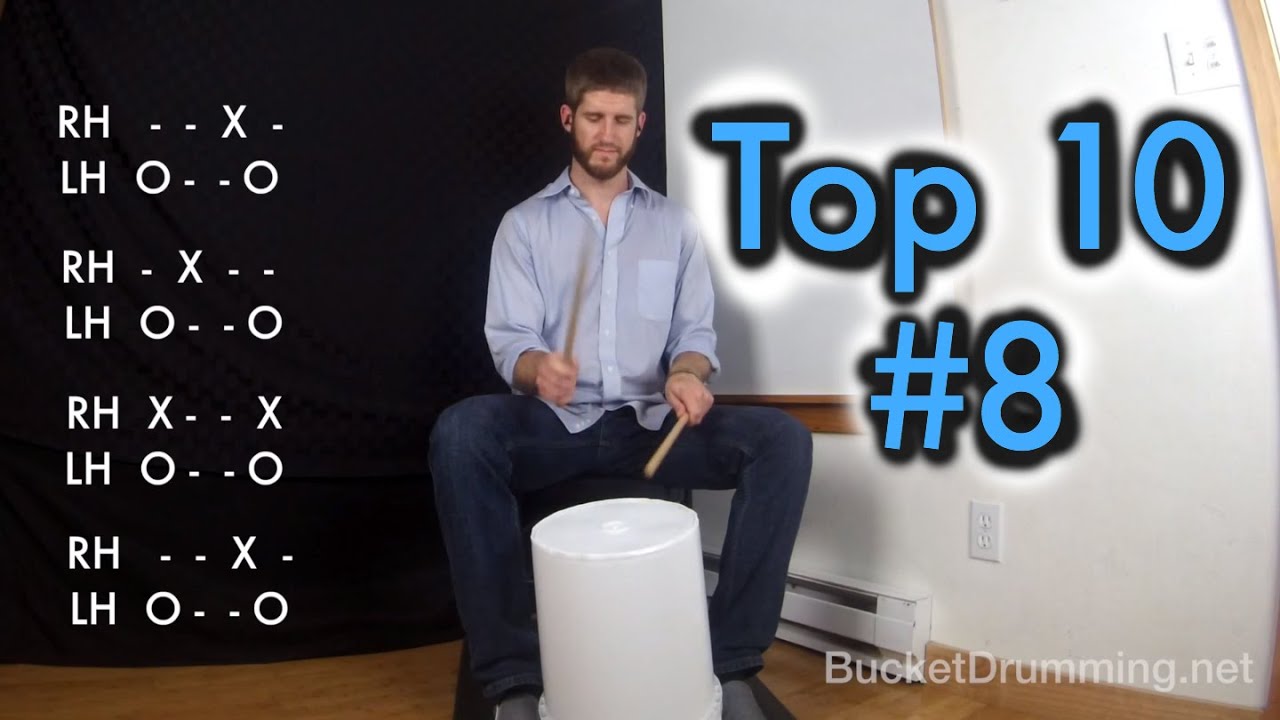 Beat 8 - Top 8 Bucket Drumming