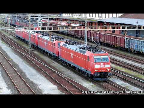 Electric Locos at Chiasso Depot
